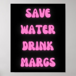 Rett Water Magrs mexikanisches Party Poster