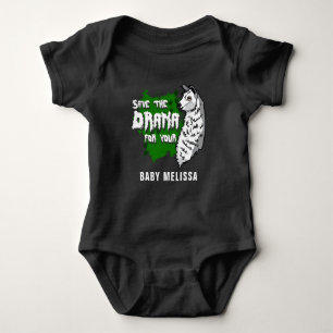 Rette das Drama für dein Lama Lustig Baby Strampler