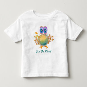 Rette-den-Planeten-T-Shirt Kleinkind T-shirt