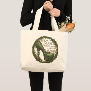 Rette den Schuhplaneten Multi-Funktion-Tasche Jumbo Stoffbeutel