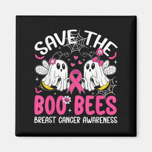 Rette Die Ees Boo Bees Brustkrebs Halloween Frau Magnet