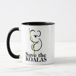 Rette-die-Koalas-Tasse Tasse