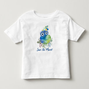 Rette-die-Planet-T-Shirt Kleinkind T-shirt