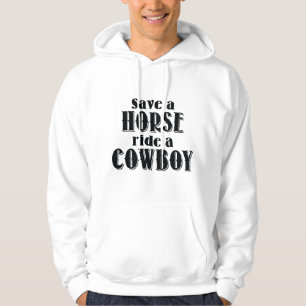 Rette ein Pferd Hoodie