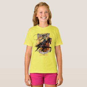 Rette ein Pferd; Reite einen Cowboy   Kinder T-Shirt