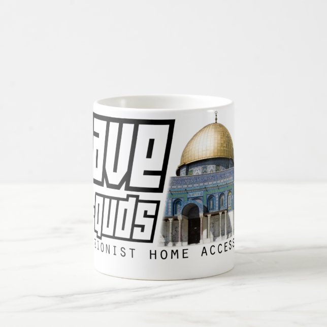 RETTEN SIE AL QUDS KAFFEETASSE (Mittel)