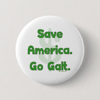 Retten Sie Amerika gehen Galt Button