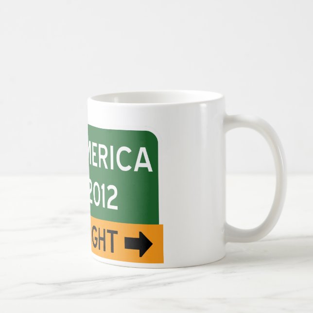 Retten Sie Amerika Repulican Kaffeetasse (Rechts)
