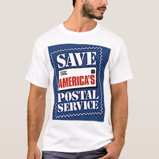Retten Sie Amerikas Postservice T-Shirt