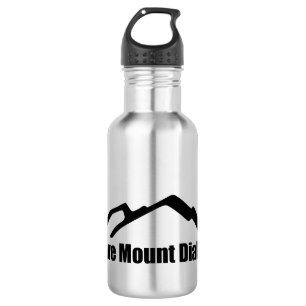 Retten Sie Berg-Diablo-Logo-Wasser-Flasche Edelstahlflasche