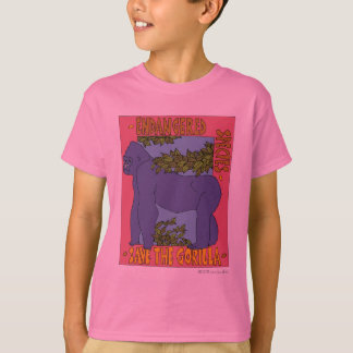 Retten Sie das Gorilla-T-Shirt T-Shirt