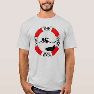 Retten Sie das Swim-Team-Shirt T-Shirt