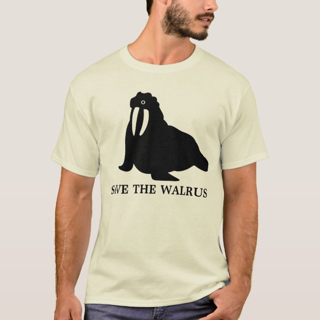 RETTEN SIE DAS WALROSS T-Shirt (Vorderseite)