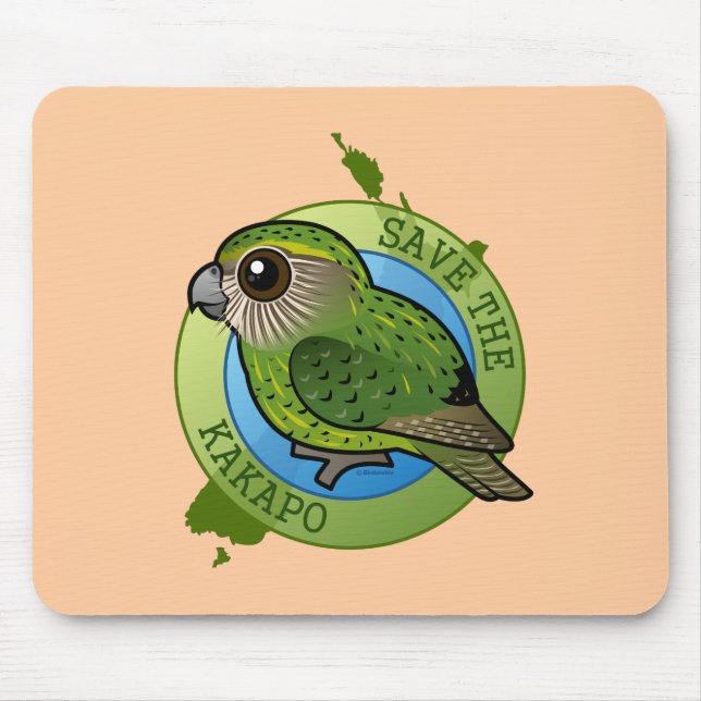Retten Sie den Kakapo Mousepad (Vorne)