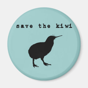 Retten Sie den Kiwi-Magneten Magnet