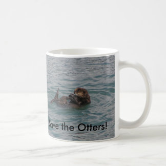 Retten Sie den Ottern Tasse