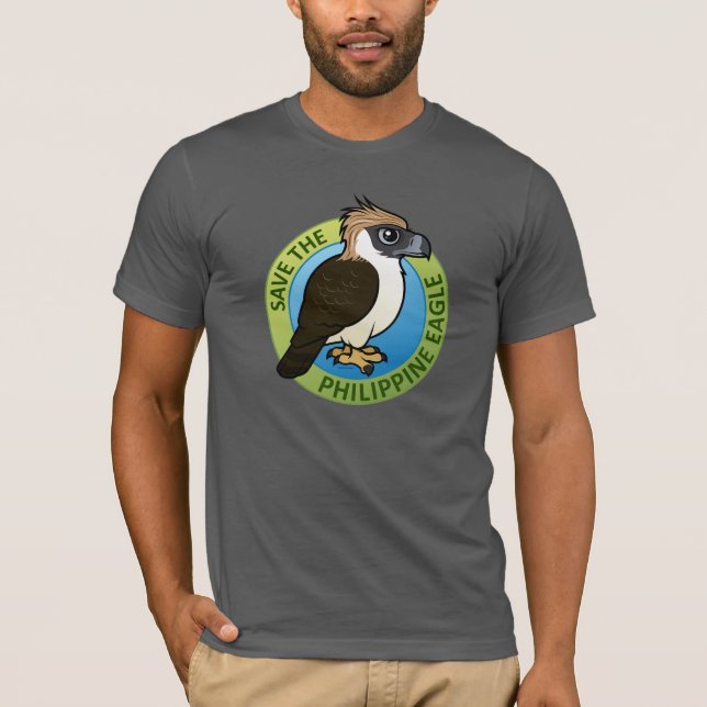 Retten Sie den philippinischen Adler T-Shirt (Vorderseite)
