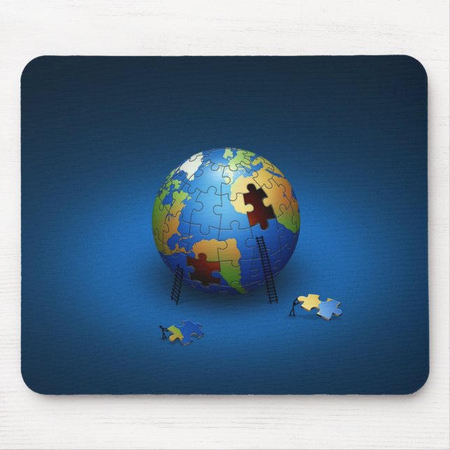 Retten Sie den Planeten Mousepad (Vorne)