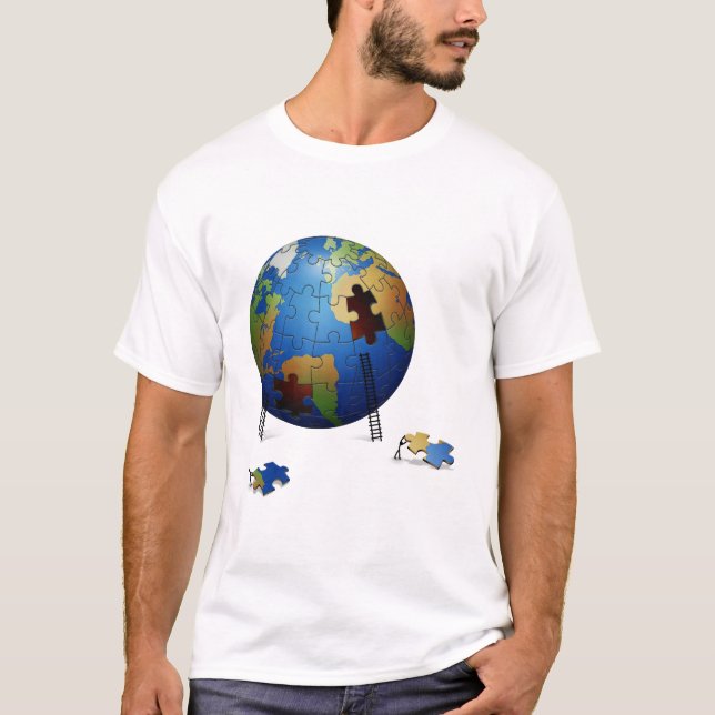 Retten Sie den Planeten T-Shirt (Vorderseite)