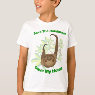 Retten Sie den RegenwaldSloth T-Shirt