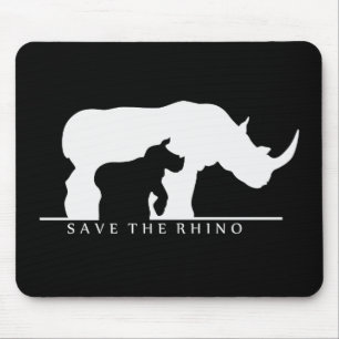 Retten Sie den Rhino Mousepad