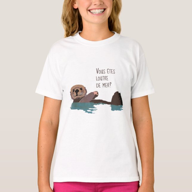 Retten Sie den Seeotter T-Shirt (Vorderseite)