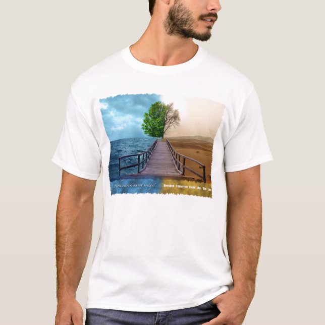 Retten Sie den Umwelt-T - Shirt (Vorderseite)