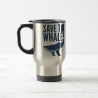 Retten Sie den Walen Reise-Tasse