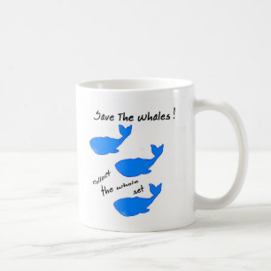 Retten Sie den Walen Tasse