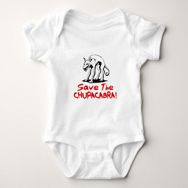 Retten Sie die Chupacabras! Baby Strampler (Vorderseite)