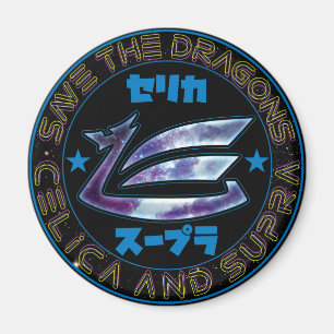 Retten Sie die Drachen Magnet