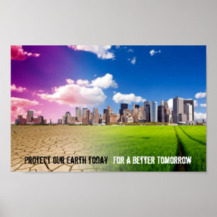 Retten Sie die Erdplakate Poster