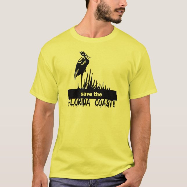 Retten Sie die Florida-Küste T-Shirt (Vorderseite)