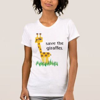 retten Sie die Giraffen T-Shirt