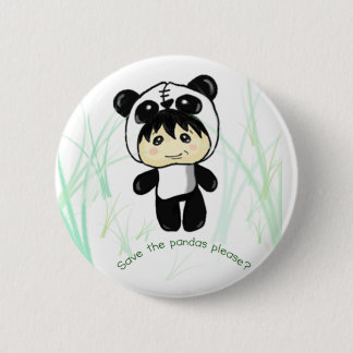Retten Sie die Pandas gefallen? Button