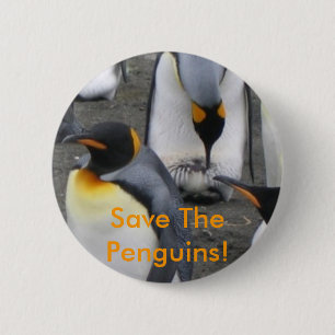 Retten Sie die Penguins! Knopf Button