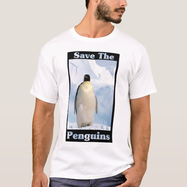 Retten Sie die Penguins T-Shirt (Vorderseite)