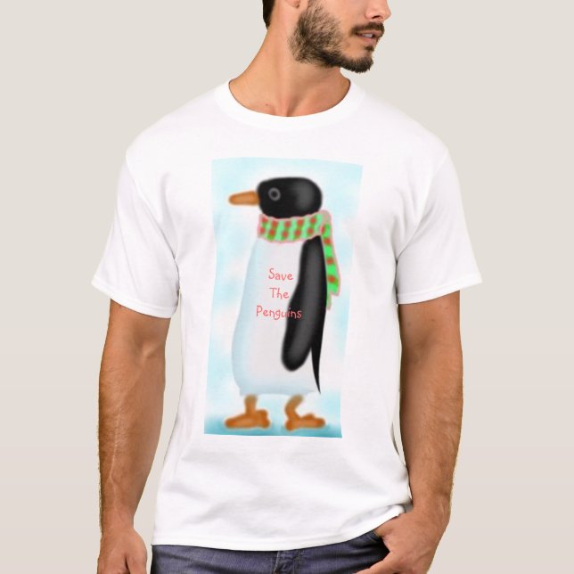 Retten Sie die Penguins T-Shirt (Vorderseite)