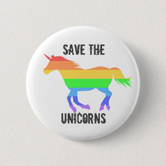 Retten Sie die Unicorns Button
