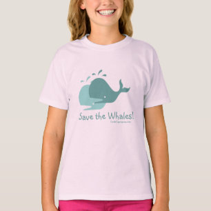 Retten Sie die Wale! KinderT-Shirt T-Shirt