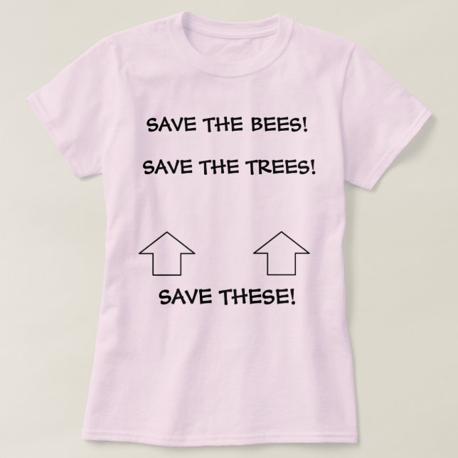 "Retten Sie diesen" T-Shirt (Design vorne)
