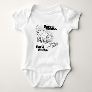 RETTEN SIE EINE MAUS - .PNG BABY STRAMPLER