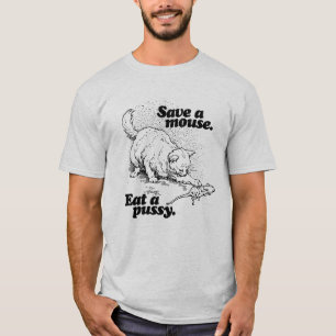 RETTEN SIE EINE MAUS - .PNG T-Shirt