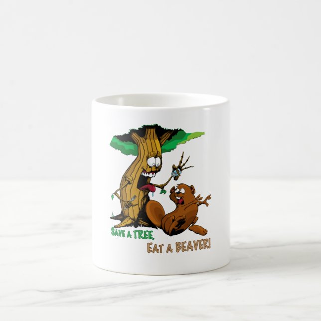 retten Sie einen Baum essen einen Biber Tasse (Mittel)