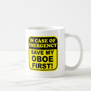 Retten Sie mein Oboe Tasse
