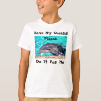 Retten Sie meine Ozeane! Delphin-T - Shirt