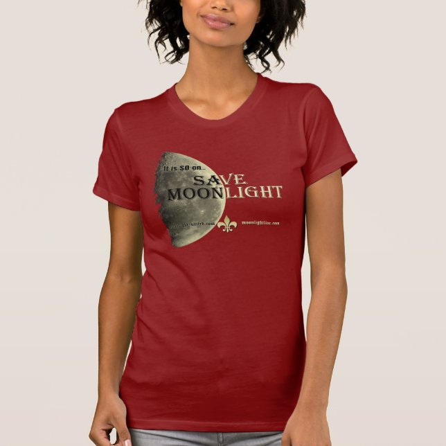 Retten Sie Mondschein 2 T-Shirt (Vorderseite)