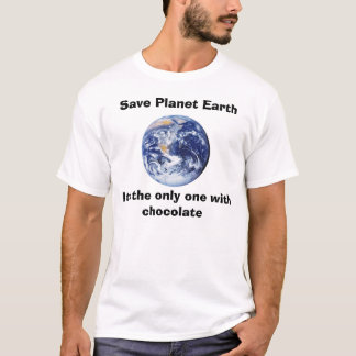 Retten Sie Planeten-Erde T-Shirt