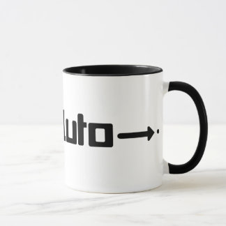 Retten Sie Pluto-Tasse Tasse