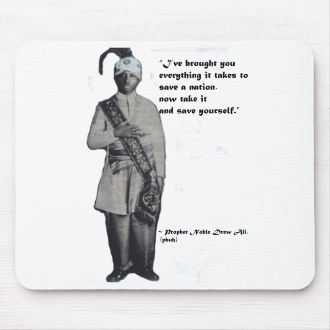 Retten Sie sich Mausunterlage Mousepad (Vorne)